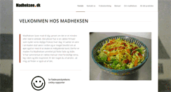 Desktop Screenshot of madheksen.dk